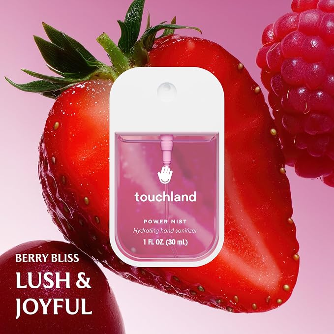 Touchland Power Mist Hydrating Hand Sanitizer Spray, JUICY 5 Set, 1 FL. OZ. - Image 3