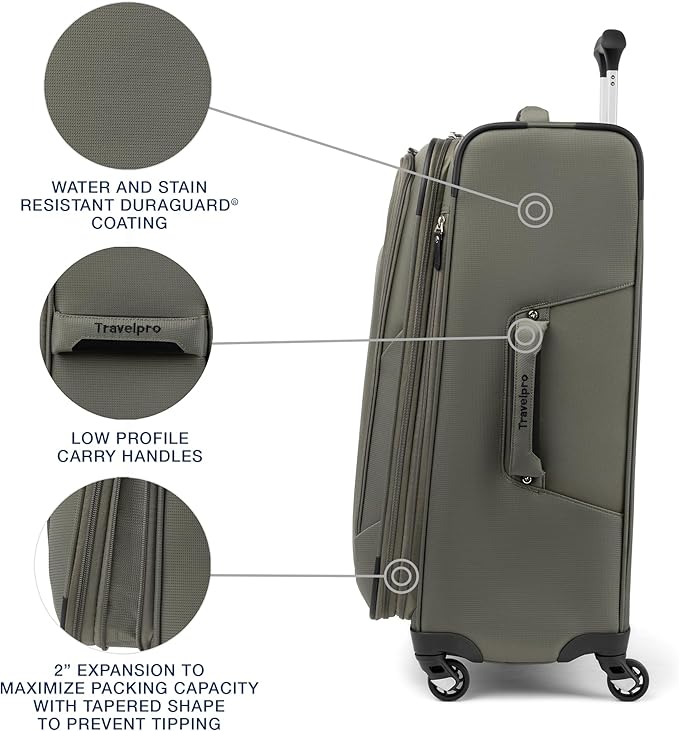 Travelpro Maxlite 5 Softside Expandable Checked Luggage - Image 5