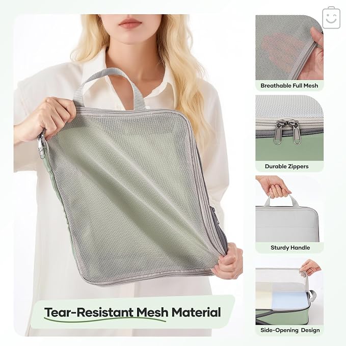 Veken 9/11 Set Compression Packing Cubes - Image 5
