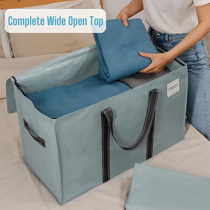 VENO 8 Pack Moving Bags, Heavy Duty, Moving Boxes Alternative, Packing Storage - Image 2