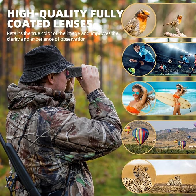 ED HD Binoculars 8x42 for Adults, Waterproof & Fogproof - Image 7