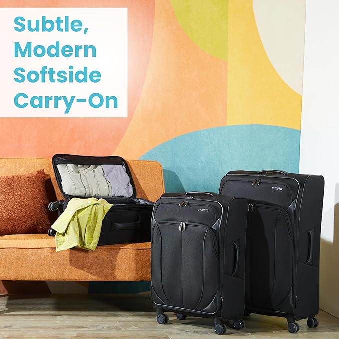 American Tourister 4 KIX 2.0 Softside Expandable Luggage - Image 2