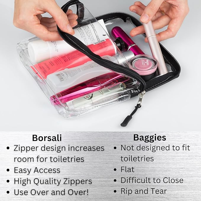 BORSALI TSA-Approved Quart-Sized Bag - Image 5