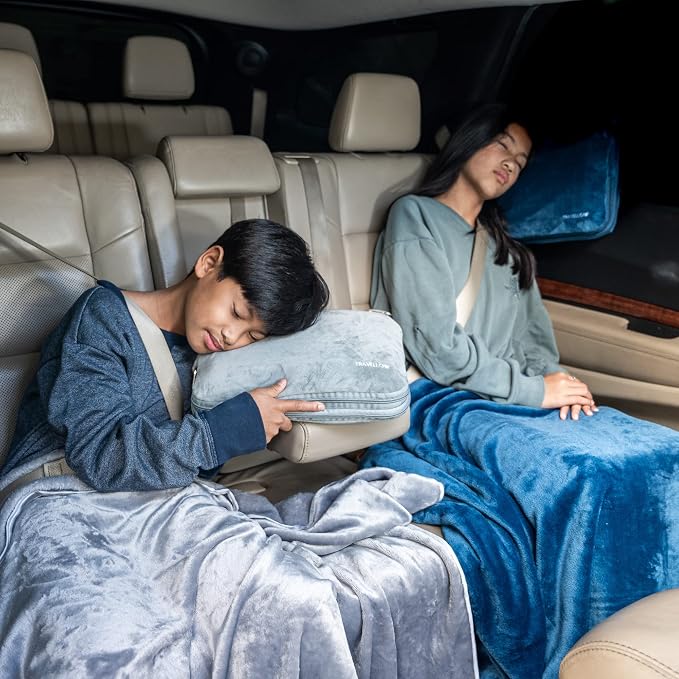 Travel Pillow and Blanket Set - Image 8