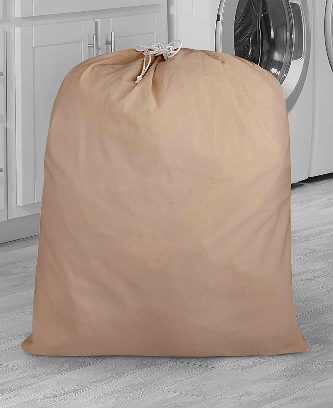 Urban Villa Laundry Bag Canvas|Dirty Clothes Travel Laundry Bag|Machine - Image 7