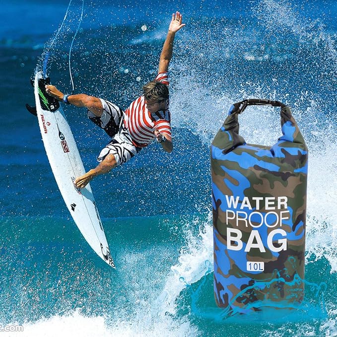 Waterproof Dry Bag 2L/5L/10L/15L/20L/30L, Roll Top Sack Keeps Gear Dry - Image 2