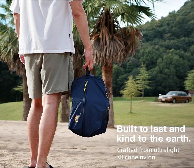 Ultralight Travel Shoe Bag 15L, Fits 2 Pairs Shoes, Large Water-Resistant - Image 6