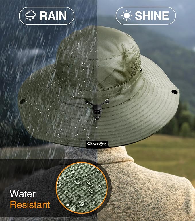 GearTOP Safari Sun Hat for Men and Sun Hats for Women UV Protection UPF 50+ - Image 5