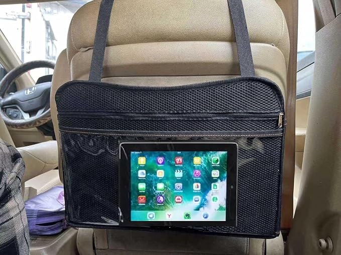 Coolmum Kids Travel Tray, Toddler Car Seat Tray, Double Sided Activity Organizer - Image 2