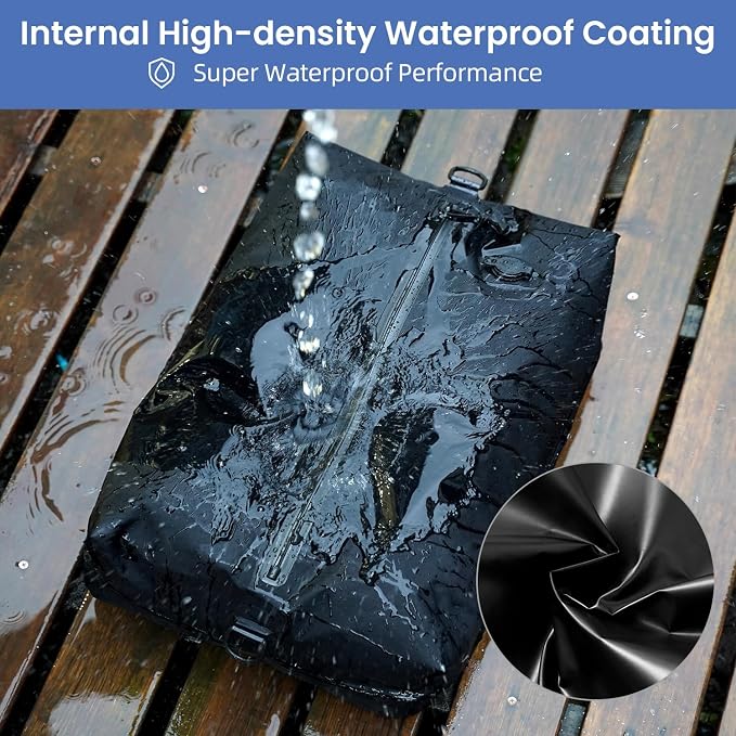 BAGAIL TPU Vacuum Bag for Travel, Reusable Compression Bag - Image 6