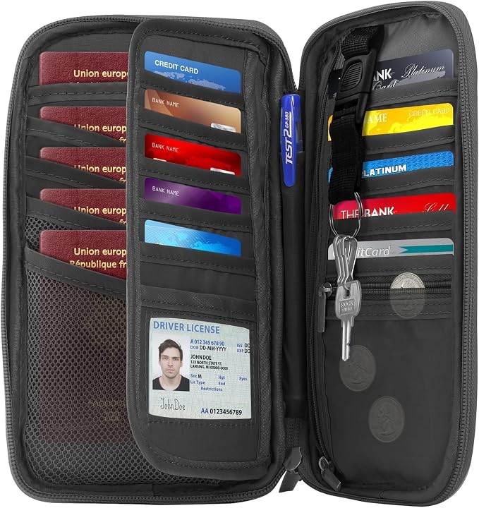 RFID Travel Passport Holder - Image 2