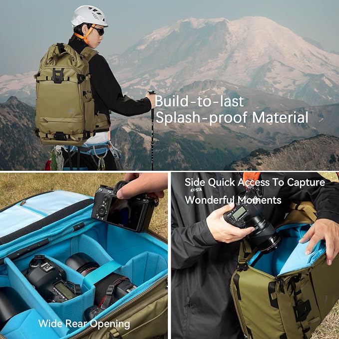 Tenzing 30L Water-Resistant Camera Backpack - Image 6