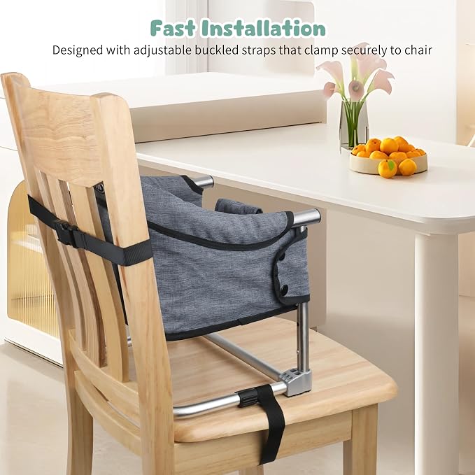 Booster Seat for Dining Table: Portable Toddler Booster Chair - Image 3
