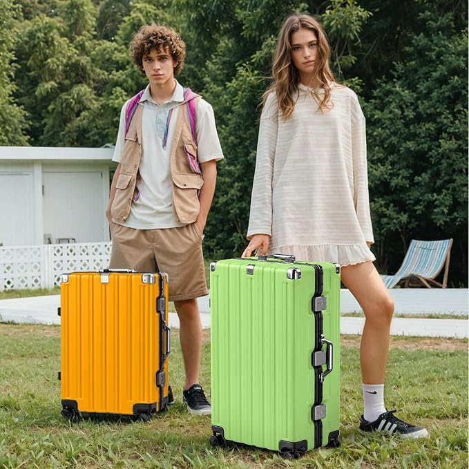 Krute Large Luggage 28 inch Zipperles Suitcase - Image 8
