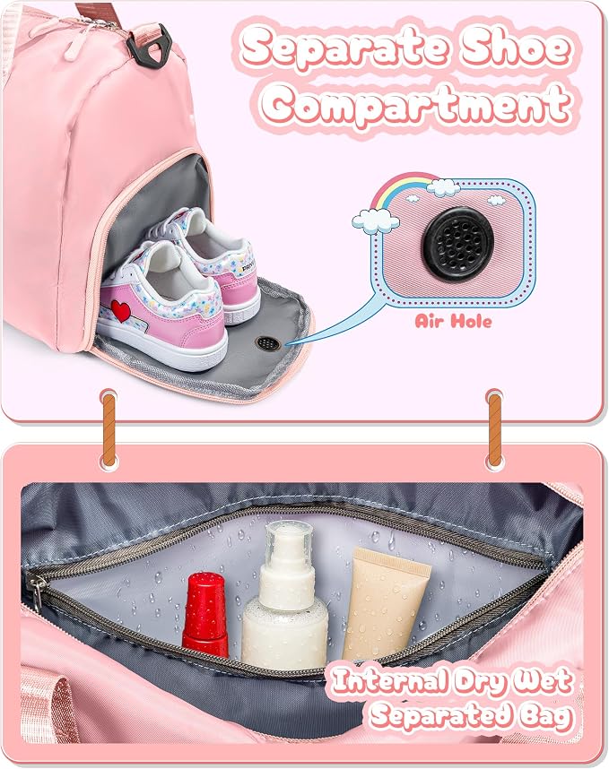Cute Preppy Gifts for Girls-Girl Gym Bag - Image 7