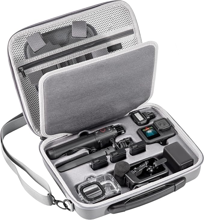 Carrying Case for GoPro Hero 13 12 11 10 9 8 7 Action Camera Hard Organizer by STARTRCVCR