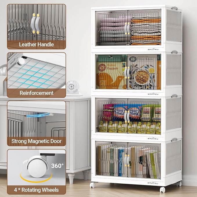 BROVIEW 400Qt Stackable Storage Bins - Image 5