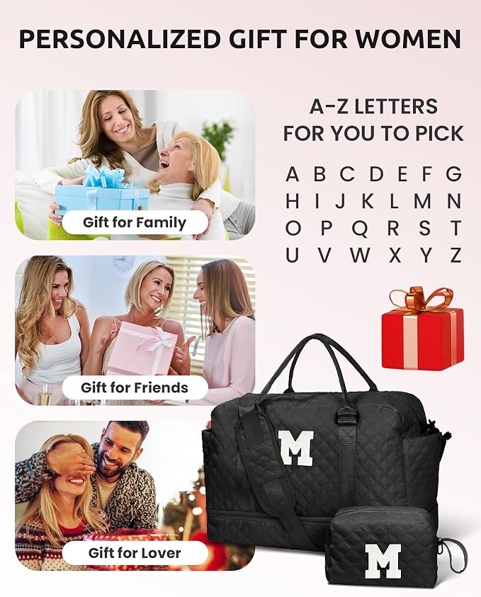 Easter Gifts for Teens-Duffle Bags, Personalized Weekender Bag - Image 7