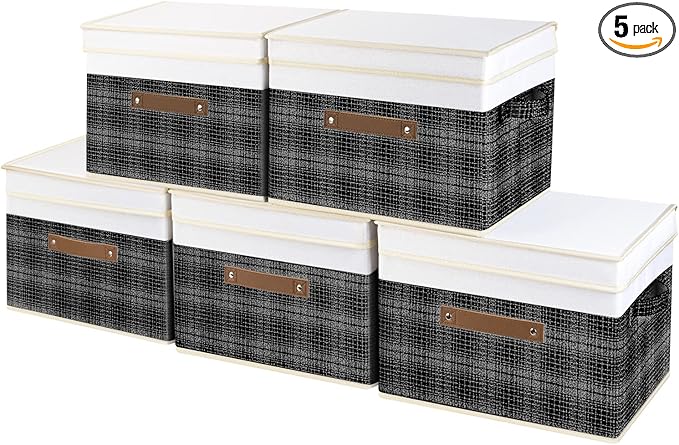 TYEERS Collapsible Storage Bins by StorageOrganization