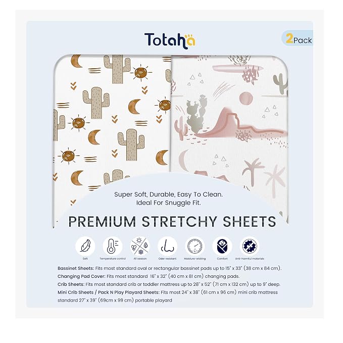TotAha Cactus Crib Sheets by TotAha%7CUnitedStates