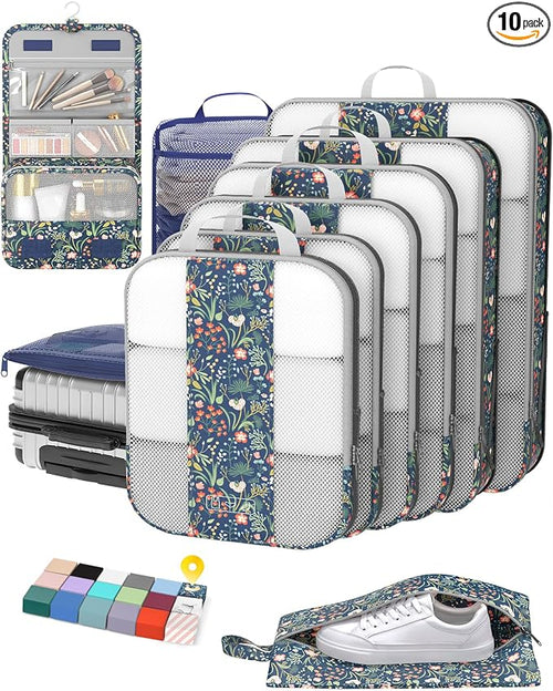 10 Set Compression Packing Cubes by OlarHike