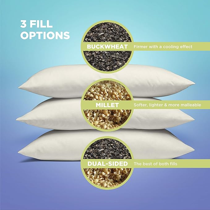 Bean Products 20" x 30" Queen Bed Pillow - Image 4