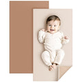 Konssy Faux Leather Baby Changing Mat, Waterproof, Wipeable & Portable Diaper by Konssy