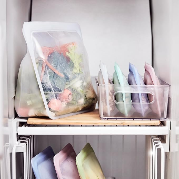 Stasher Premium Silicone Reusable Food Storage Stand-Up Bag Mega, Sous Vide - Image 12