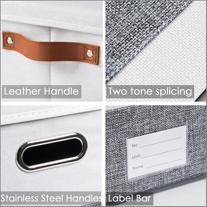 PRANDOM Foldable Storage Bins - Image 5