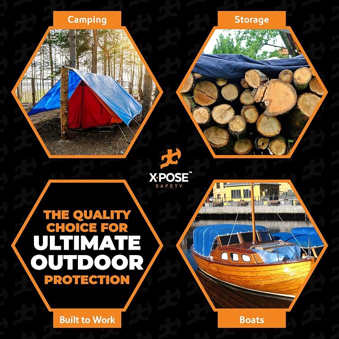 Better Blue Poly Tarp 50' x 100' - Image 7