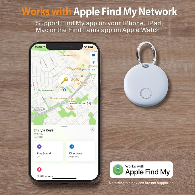 Reyke Air Tracker 4 Pack, Smart Tag Luggage Finder, Works - Image 3