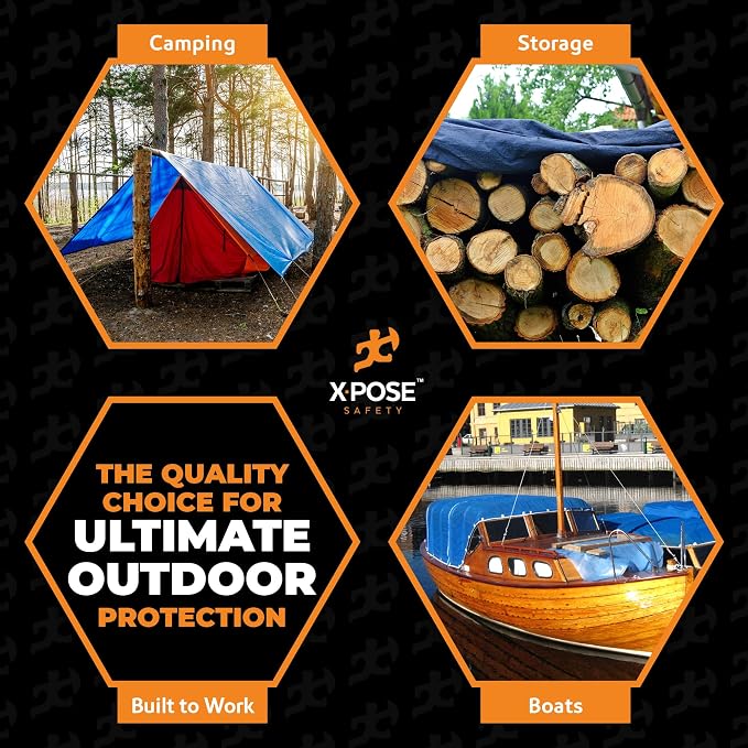 Better Blue Poly Tarp 30' x 40' - Image 7