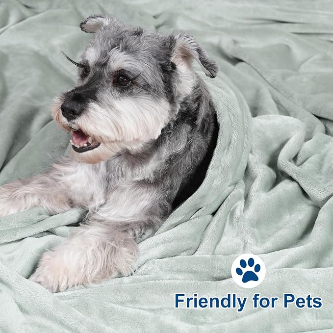 PHF Ultra Soft Fleece Blanket King Size, No Shed No Pilling Luxury Plush Cozy - Image 5