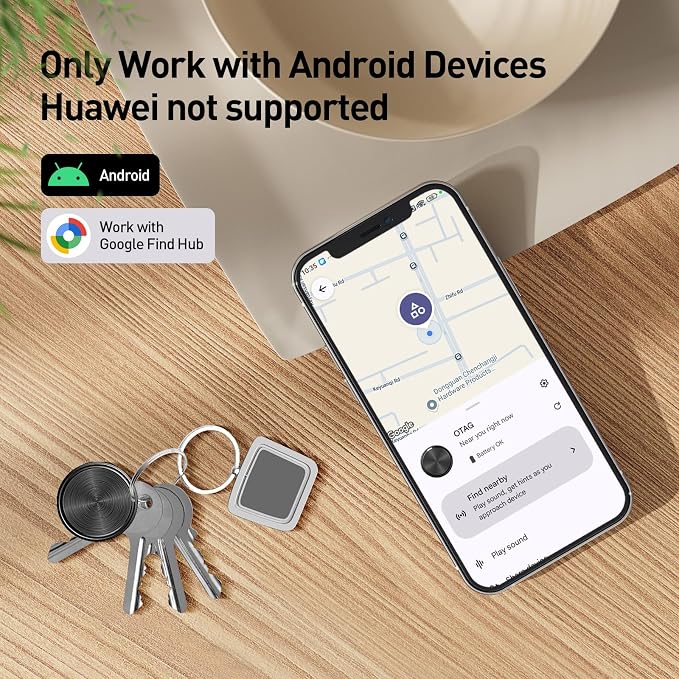 KZO Android Tracker Bluetooth Smart Tag, Works - Image 2
