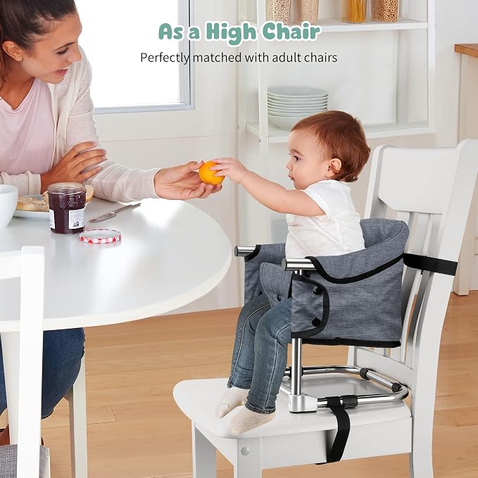Booster Seat for Dining Table: Portable Toddler Booster Chair - Image 2