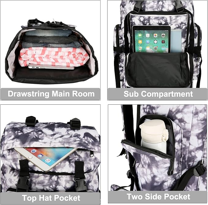 Hiking Backpack for Men 70L/100L Camping Backpack Military Rucksack Molle 3 - Image 5