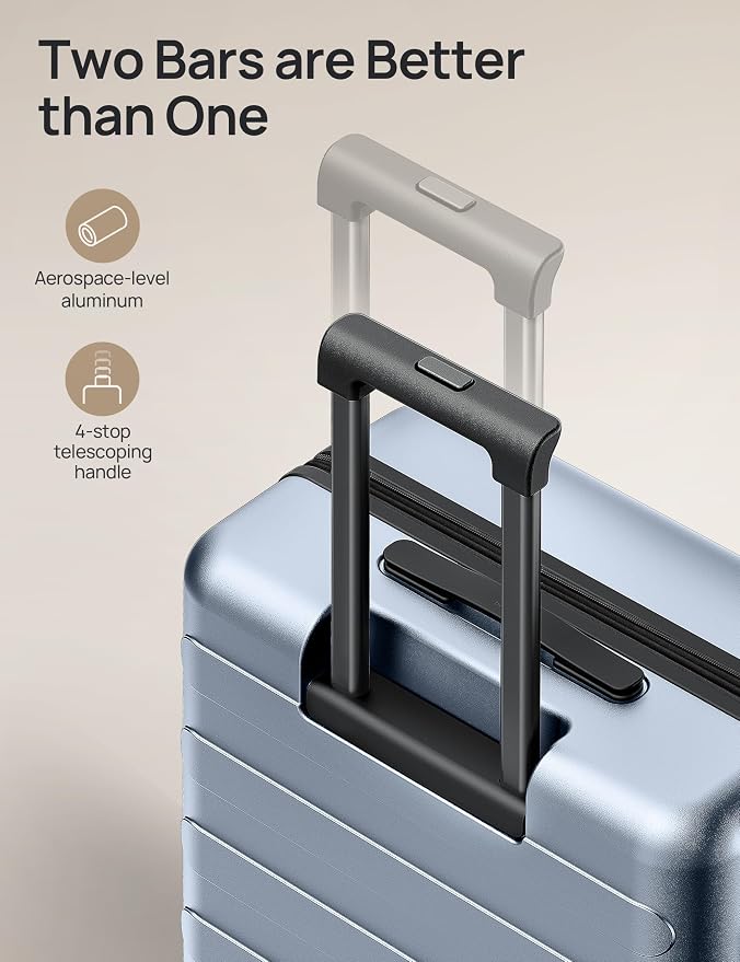 Carry on Luggage 22 X 14 X 9 Airline Approved, 20 Inch Luggage - Image 6