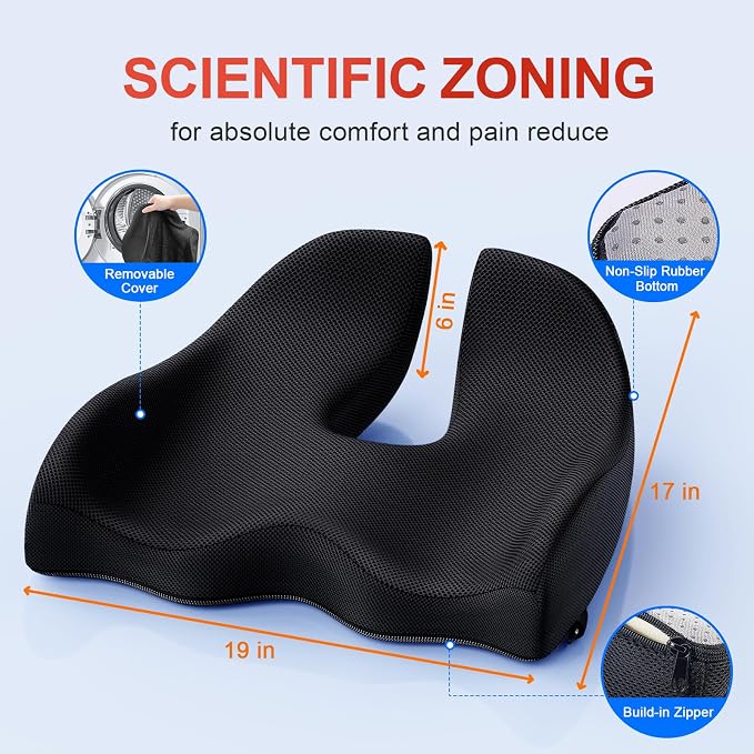 Benazcap X Large Memory Seat Cushion - Image 5