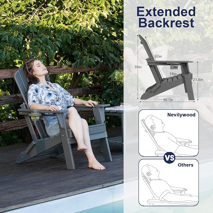 Folding Adirondack Chair - Image 7
