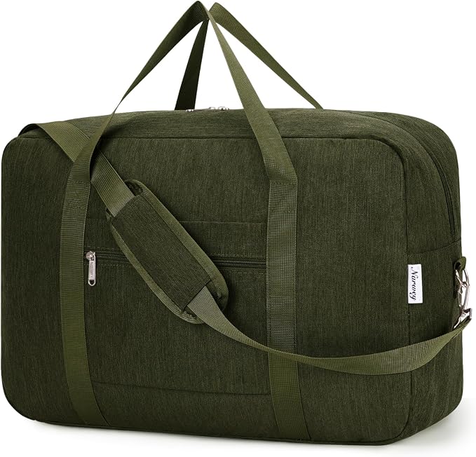 Carry on luaggage 22x14x9 Airlines Approved Foldable Carry on Bag Travel Duffel by Narwey