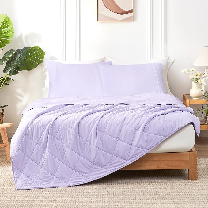 Cozy Bliss Cooling Blanket for Hot Sleepers, Q-Max 0.4 Cooling Comfort Queen - Image 4