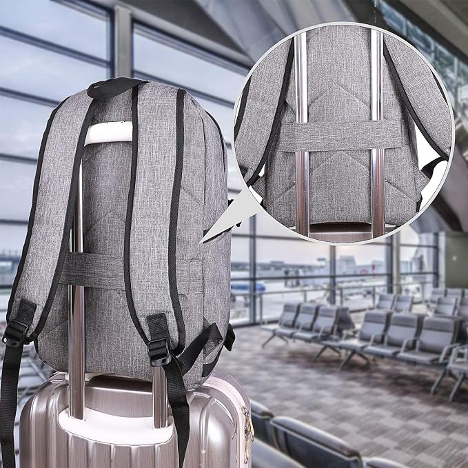 Travel Laptop Backpack Water Resistant Anti-Theft Bag - Image 7