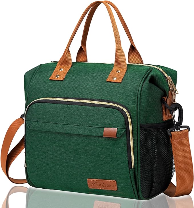 TuErCao Insulated Lunch Bag Adult Lunch Box by TuErcao