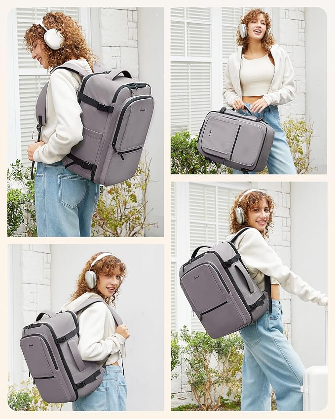 LOVEVOOK Travel Backpack for Women & Men, 60L Large Carry On Backpack Airline - Image 6