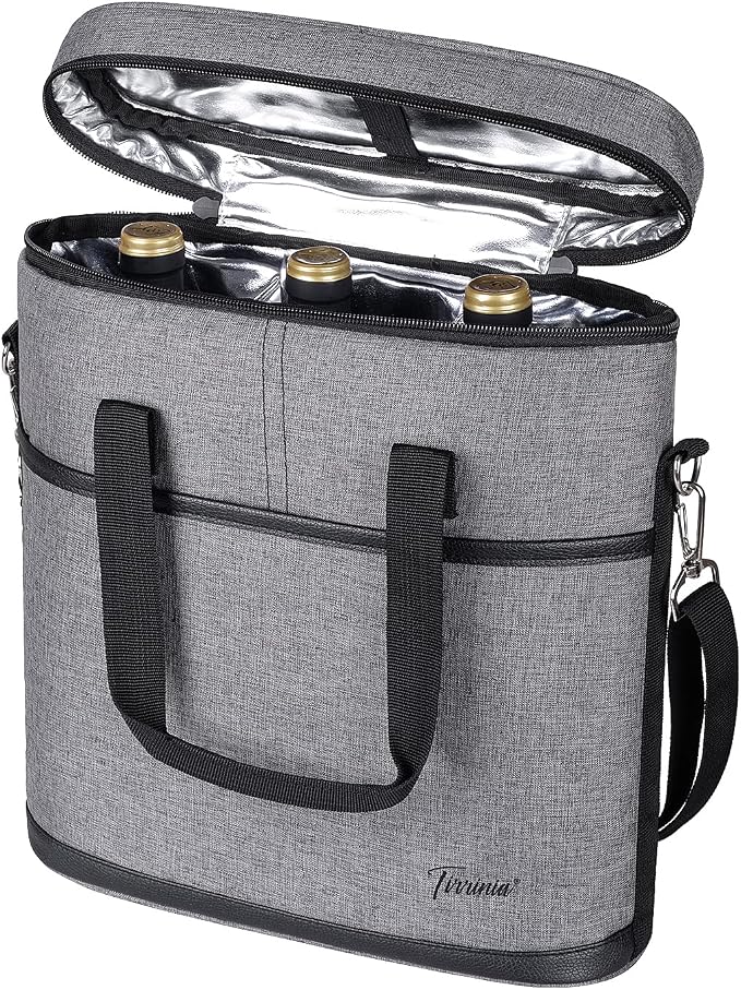 Tirrinia Insulated Wine Gift carrier by Tirrinia
