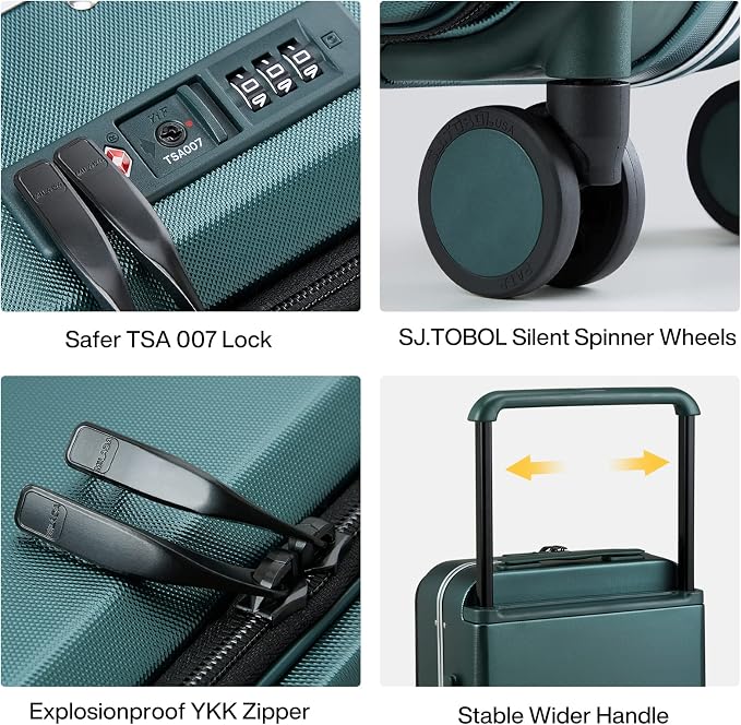 MILADA Wide Handle Luggage - Image 7