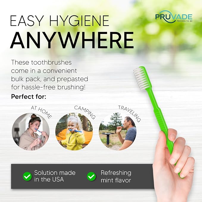 12 Pack Disposable Toothbrushes - Image 5