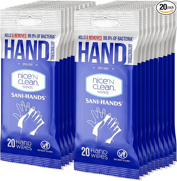 Nice 'N Clean Sensitive Skin Wet Hand Wipes Infused by nicencleanwipes