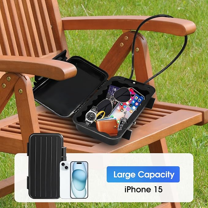 Beach Lock Box, Travel Safe Lock Box - Image 7