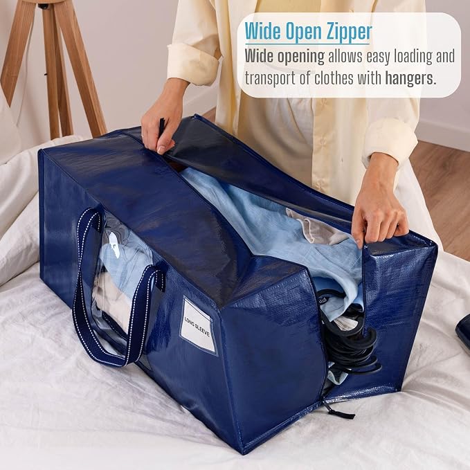 VENO 2 Pack Moving Bags Extra Large Storage Bags - Image 2